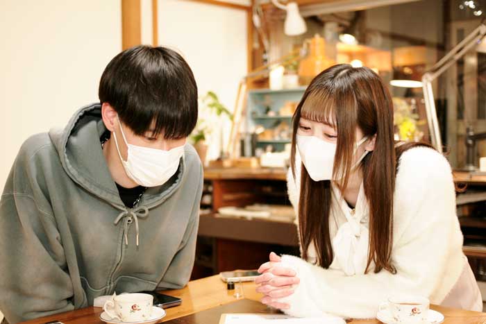 マリッジリングお打合せ