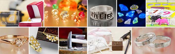 アトリエトントンは婚約指輪・結婚指輪、シルバーペアリングの手作り体験ができるお店です。各種ボードゲームも販売しています！